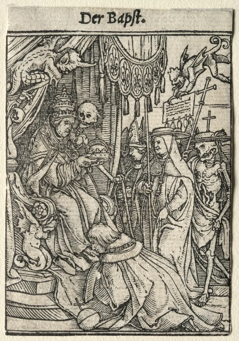 Der Papst von Hans Holbein The Younger