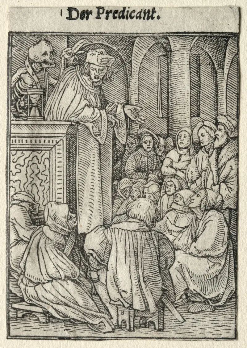 Kaznodzieja, Hans Holbein The Younger