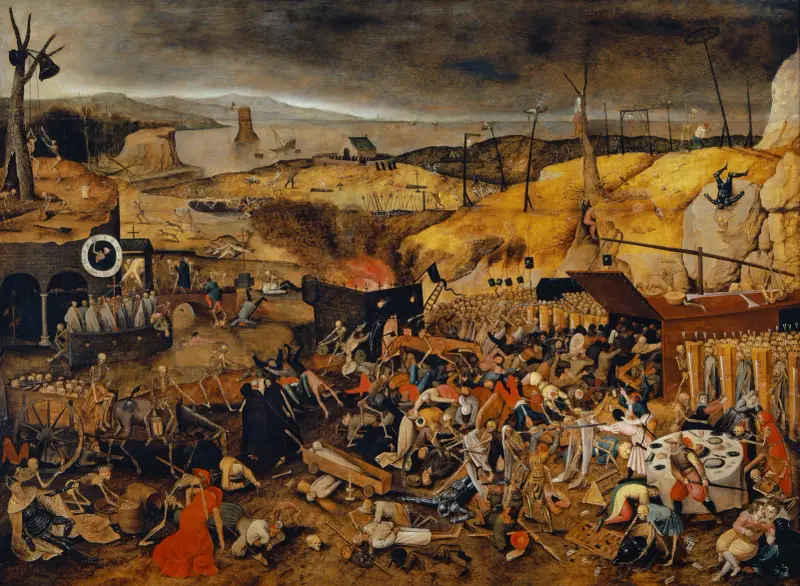Dödens triumf av Pieter Brueghel The Younger