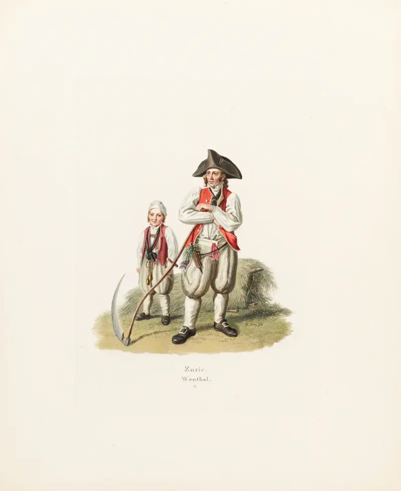 Zuric. Wenthal, 1824 – nr 1 av Gabriel Lory the Younger