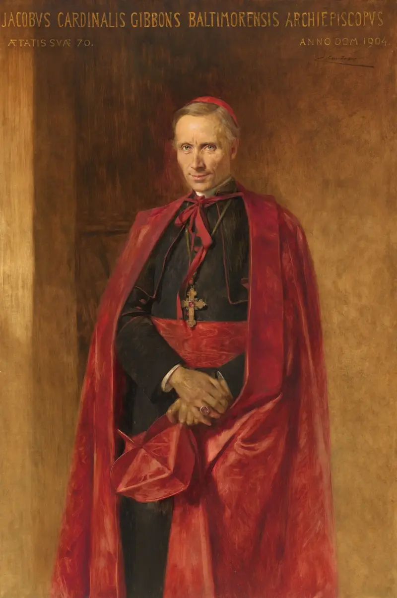 Kardinal James Gibbons von Théobald Chartran