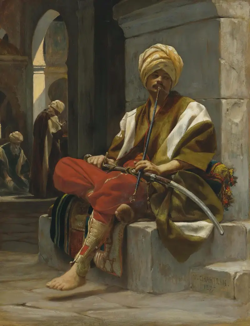 Palacz czibuka, Théobald Chartran