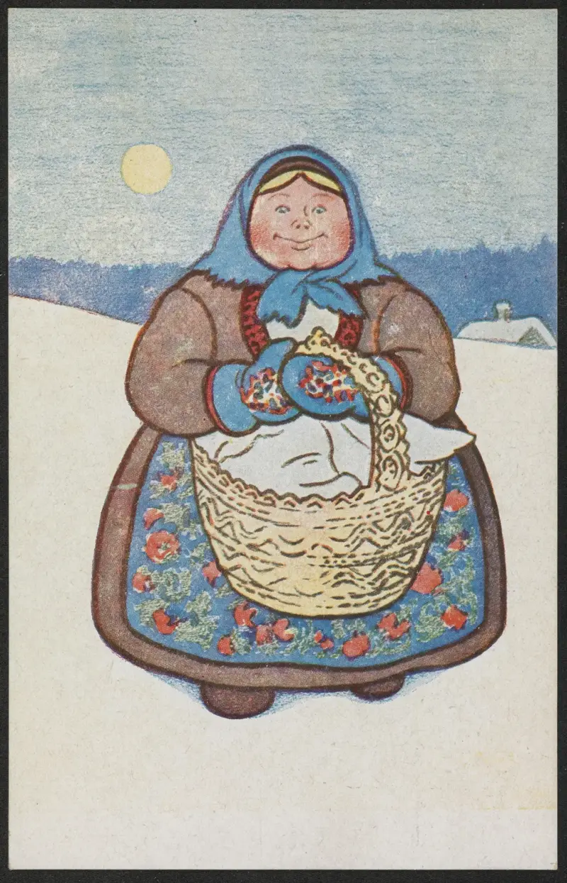 Christmas wife, Theodor Kittelsen