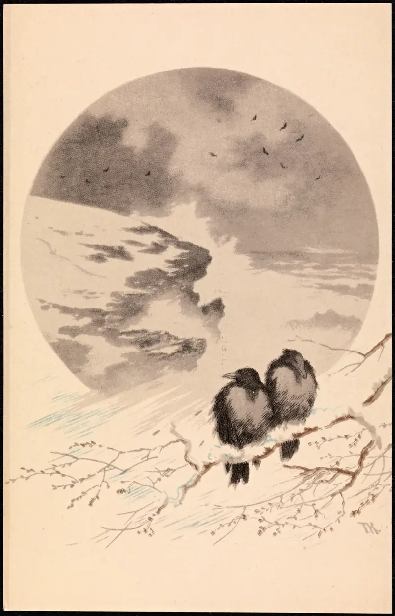 Monate des Jahres: März von Theodor Kittelsen
