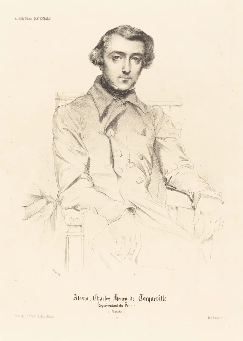 Alexis de Tocqueville av Théodore Chassériau