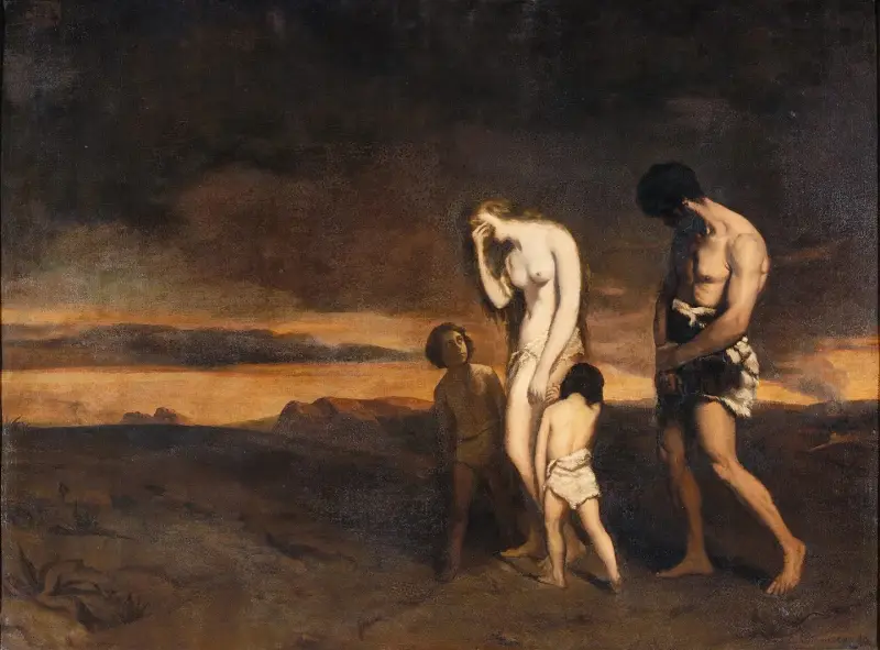 Kains straff av Théodore Chassériau