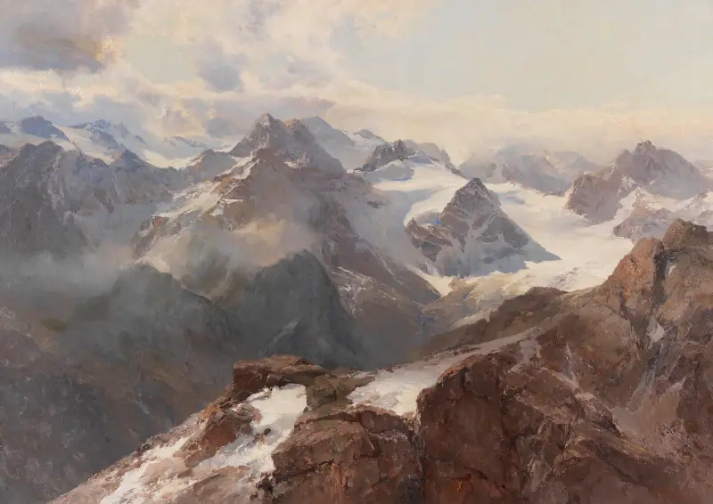 Sylvretta vom grossen Maderer av Edward Theodore Compton