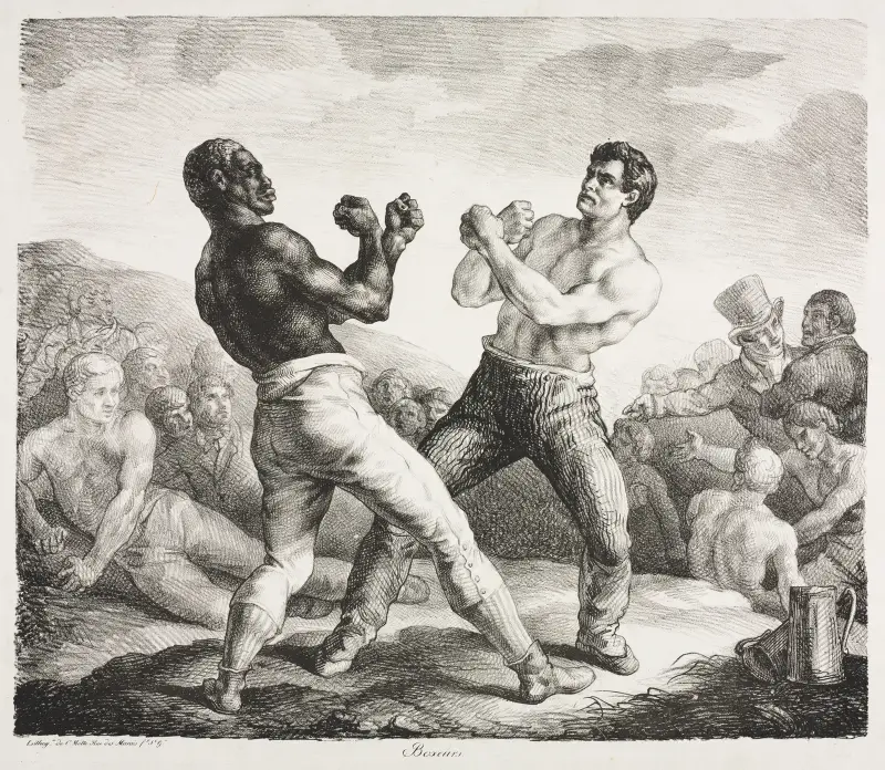 Boxers av Théodore Géricault