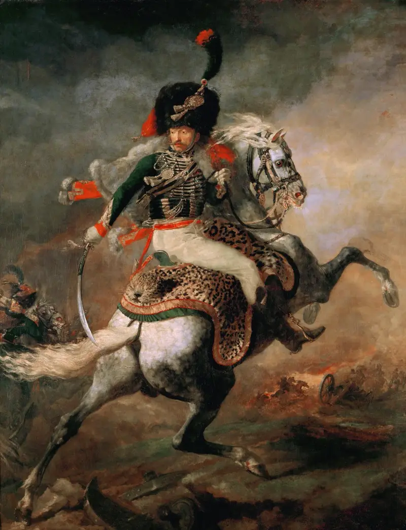 The Charging Chasseur av Théodore Géricault