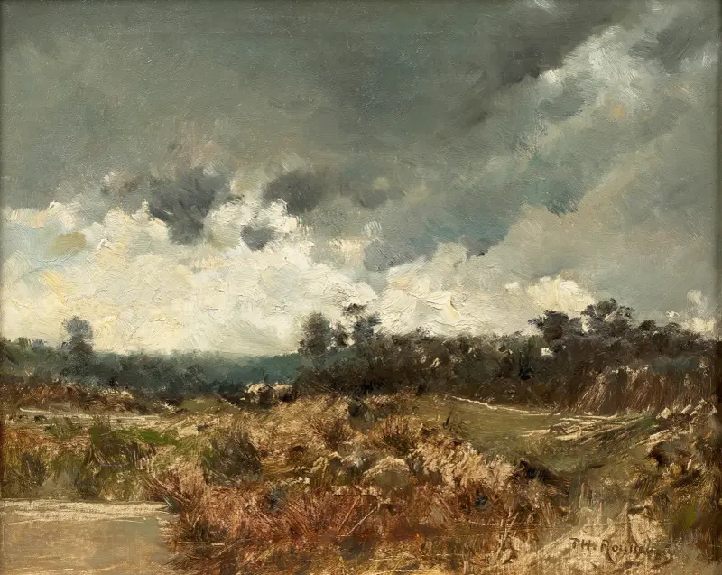 Krajina pod bouřlivým nebem, Théodore Rousseau