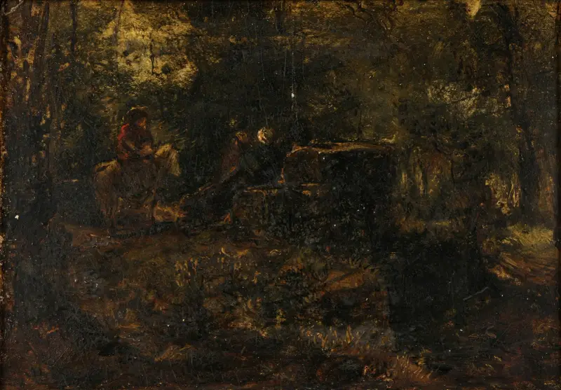 Sous-bois, Théodore Rousseau