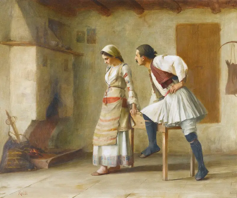 Flirtation av Theodoros Ralli