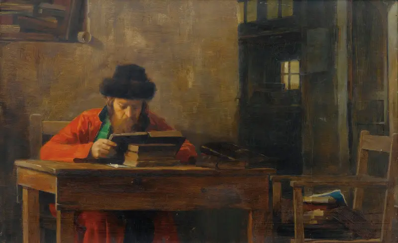 Reading Rabbi av Theodoros Ralli