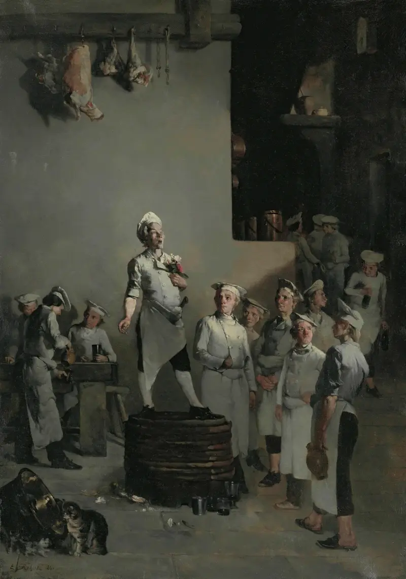 Kockens festdag av Théodule Ribot