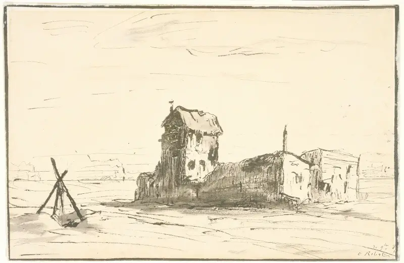 Pejzaż, Théodule Ribot