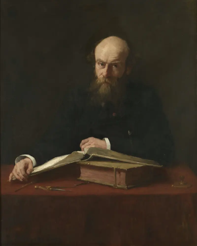 Porträtt av Dr. P.J.H. Cuypers (1827–1921) av Thérèse Schwartze
