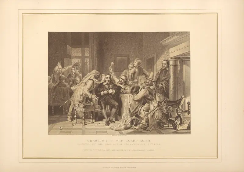 Karl I i vaktstugan – Paul Delaroche av Thomas Archer