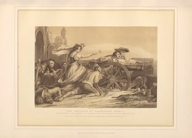 Die Verteidigung von Saragossa, 1808–9 – Sir David Wilkie von Thomas Archer