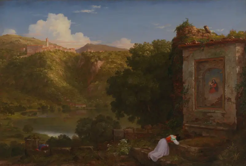 Il Penseroso, Thomas Cole