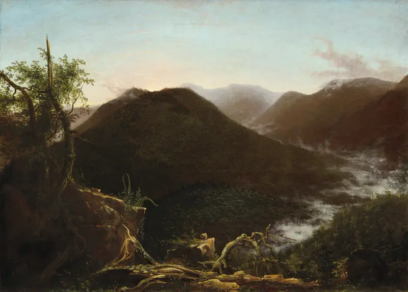 Wschód słońca w Catskills, Thomas Cole