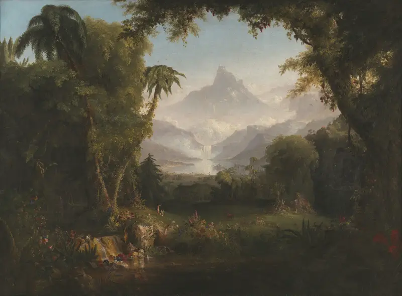 Edens trädgård av Thomas Cole