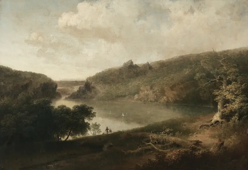 View of a Lake av Thomas Doughty