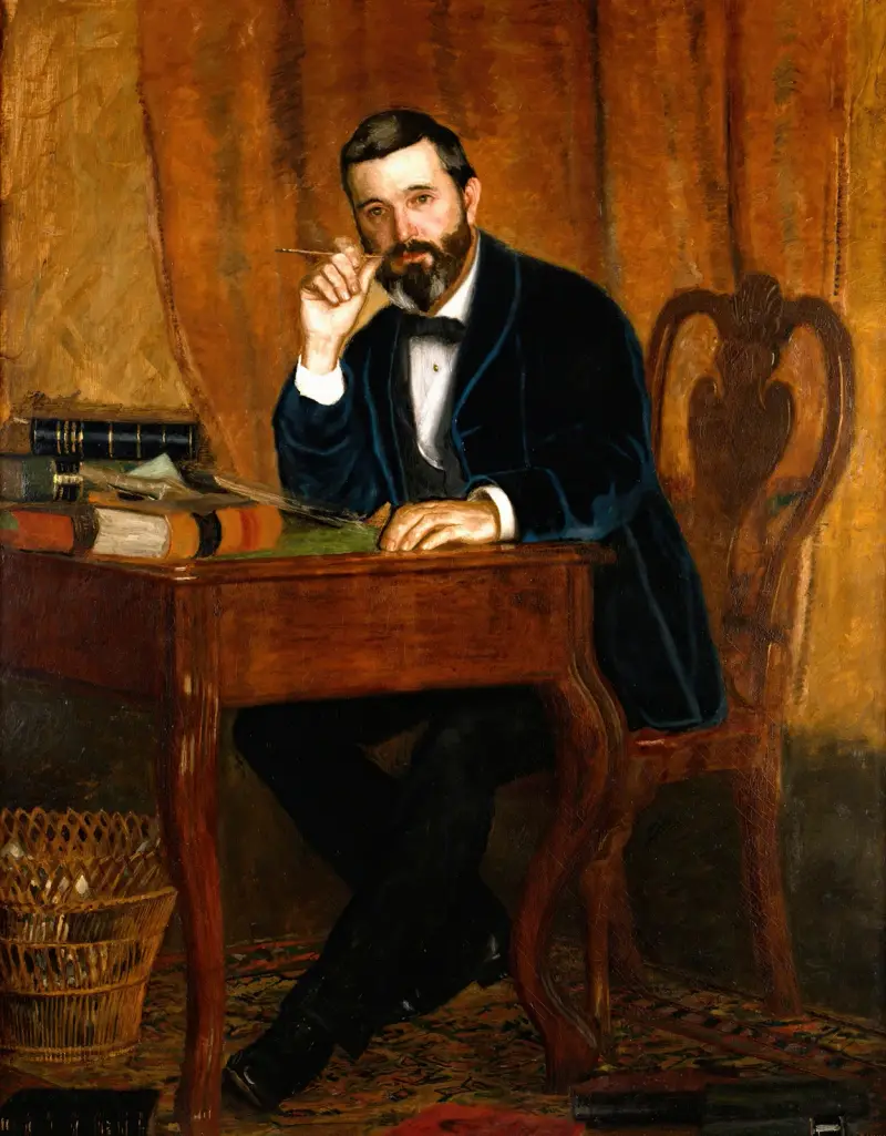 Dr. Horatio C. Wood av Thomas Eakins