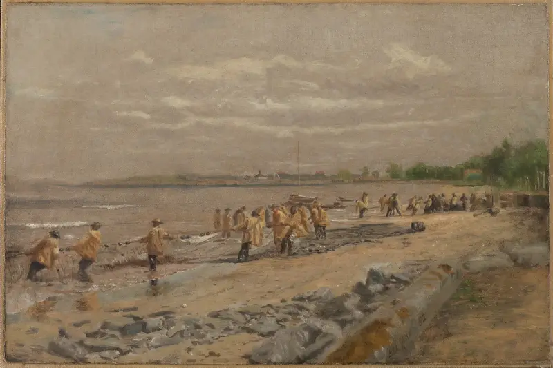 Das Einholen des Schleppnetzes von Thomas Eakins