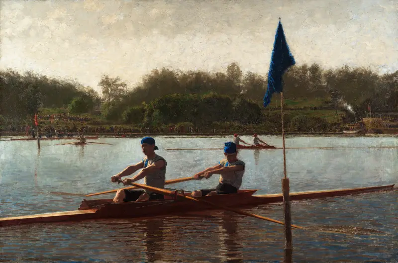 Die Biglin-Brüder wenden am Wendepunkt, 1873 – Nr. 1 von Thomas Eakins