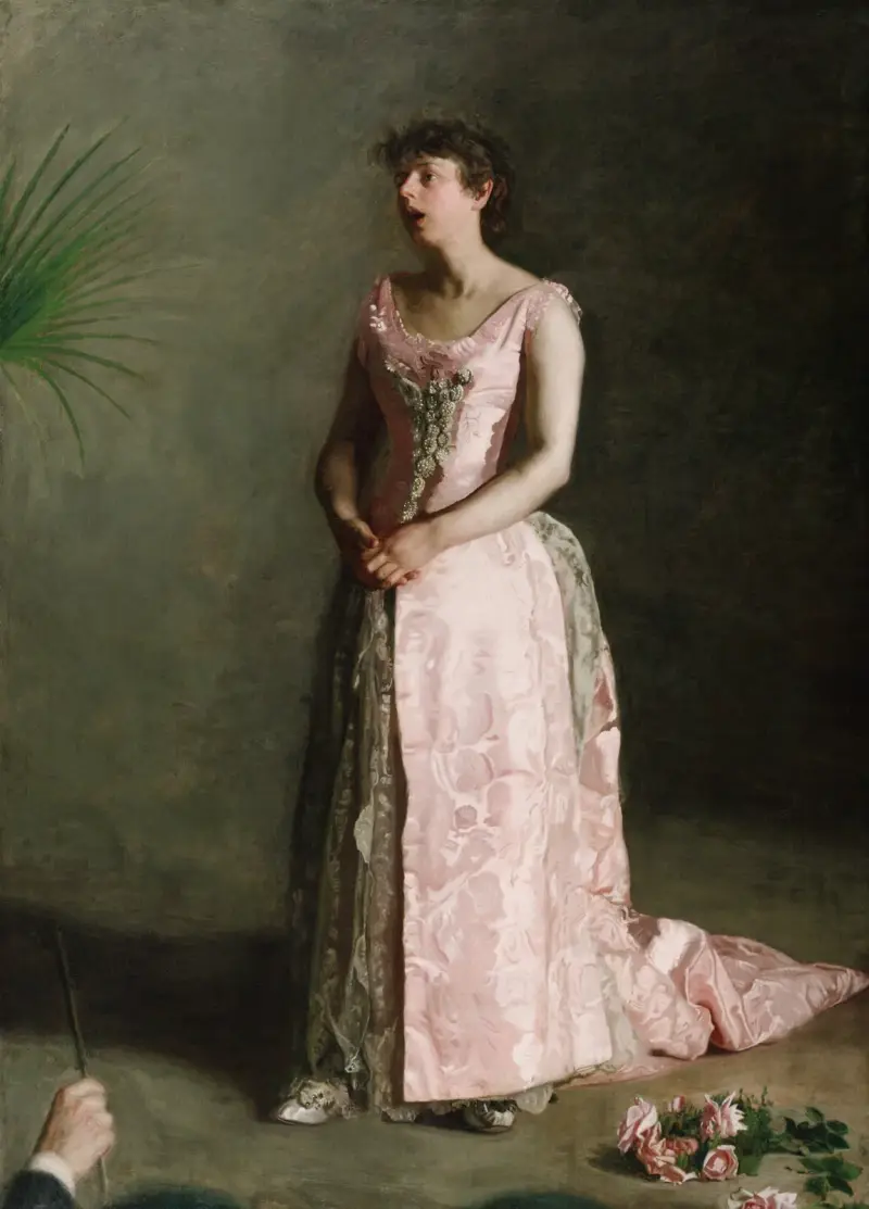 The Concert Singer av Thomas Eakins