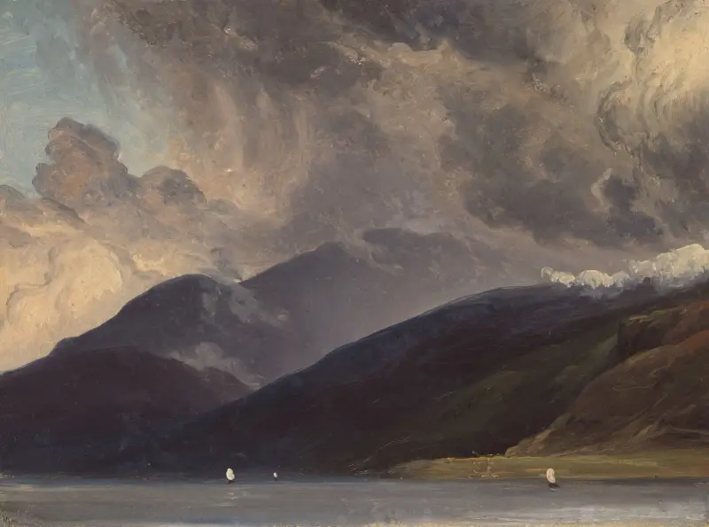Från Balestrand vid Sognefjorden av Thomas Fearnley