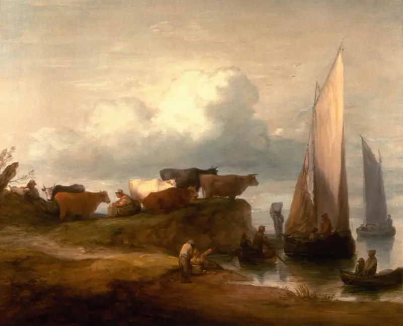 Krajobraz nadmorski, Thomas Gainsborough