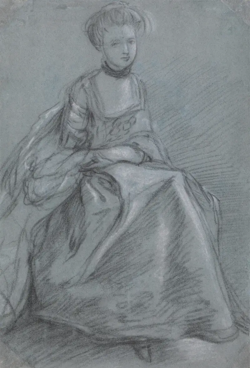 Sitzende Frau von Thomas Gainsborough