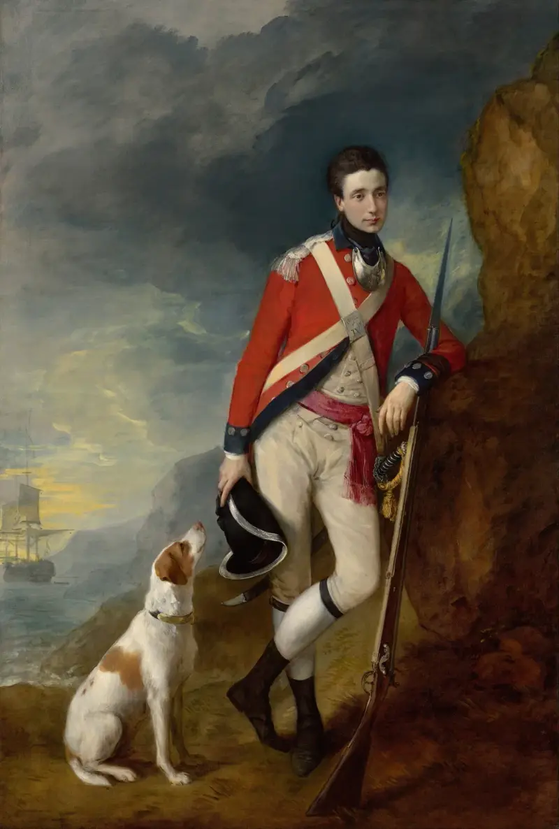 Offizier des 4. Infanterieregiments von Thomas Gainsborough