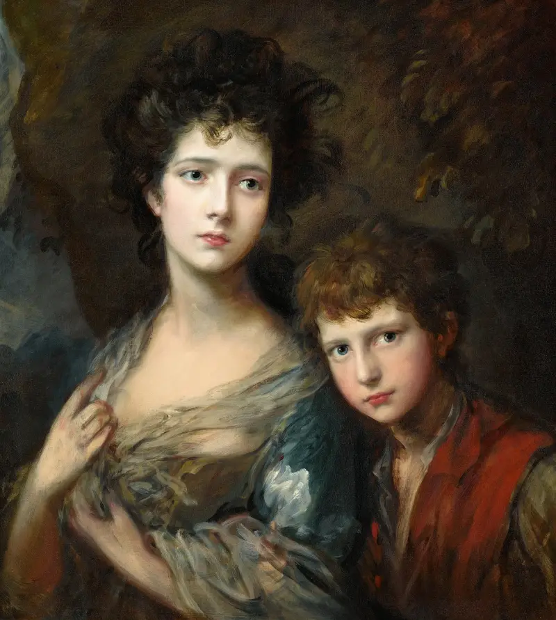 Elizabeth och Thomas Linley av Thomas Gainsborough