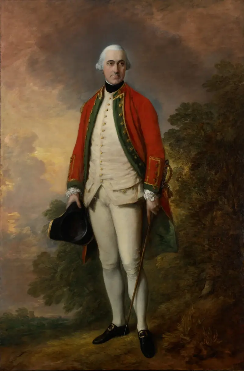 Porträtt av George Pitt, första baron Rivers av Thomas Gainsborough