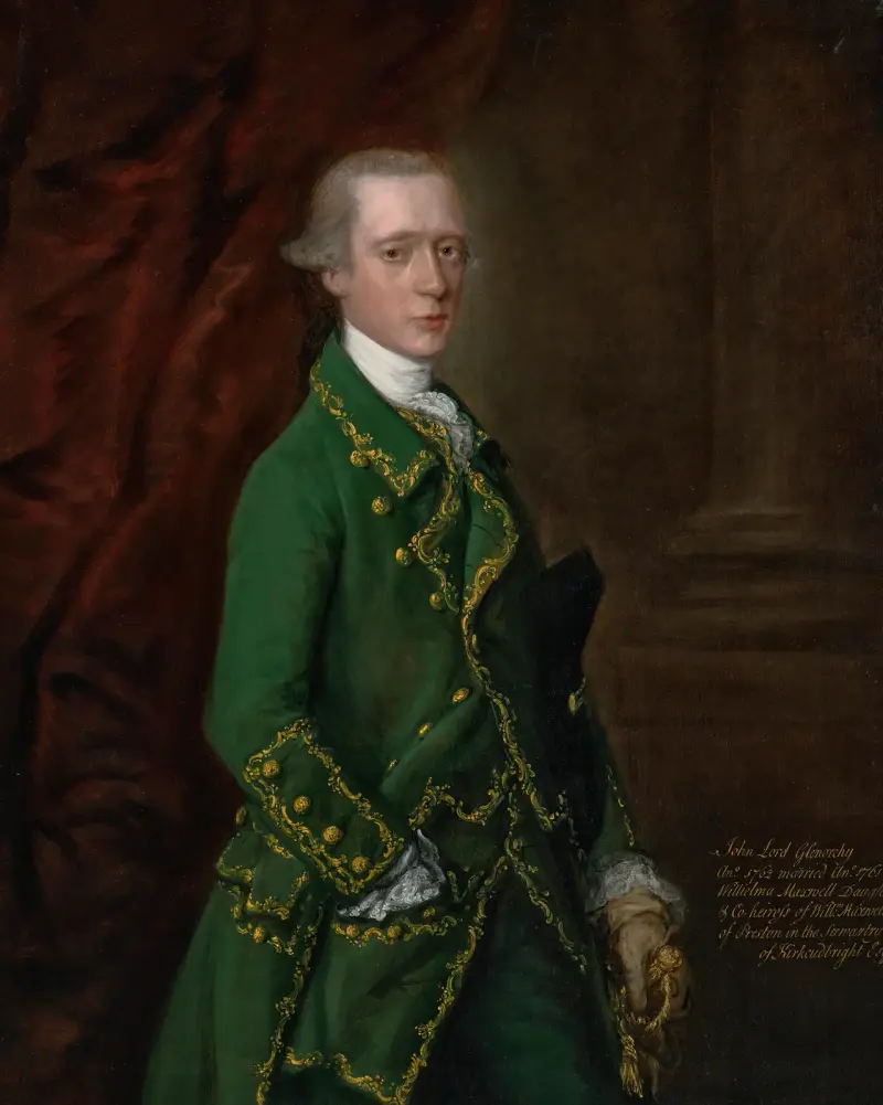 Porträtt av John Campbell, viscount Glenorchy av Thomas Gainsborough