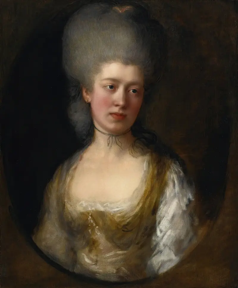 Porträtt av lady Catherine Ponsonby, hertiginna av St Albans av Thomas Gainsborough