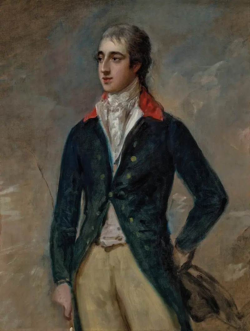 Porträtt av prins Ernst August (1771–1851), senare kung av Hannover av Thomas Gainsborough