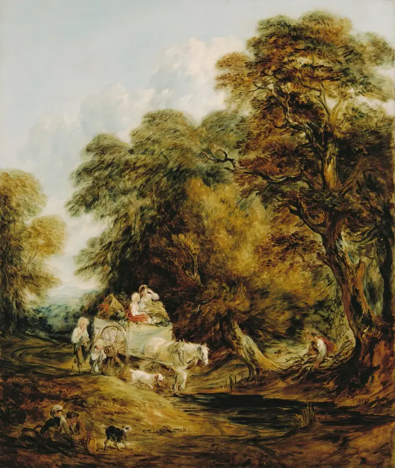 Marknadsvagnen av Thomas Gainsborough