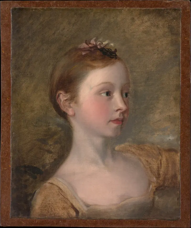 Konstnärens dotter Mary av Thomas Gainsborough
