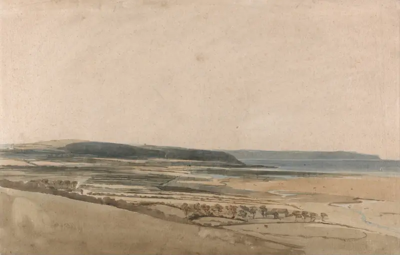 Mündung des Flusses Taw, Devon von Thomas Girtin
