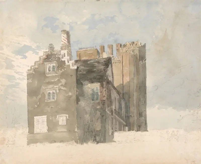 Layer Marney Hall, Essex von Thomas Girtin