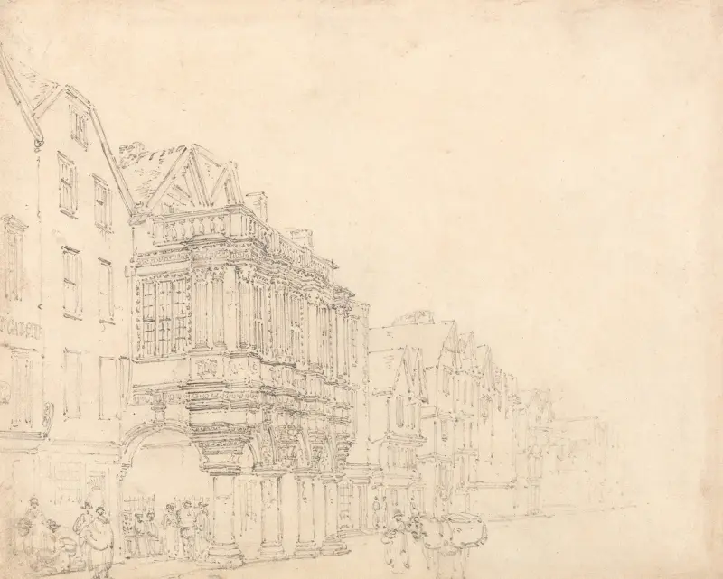 Guildhall, Exeter von Thomas Girtin