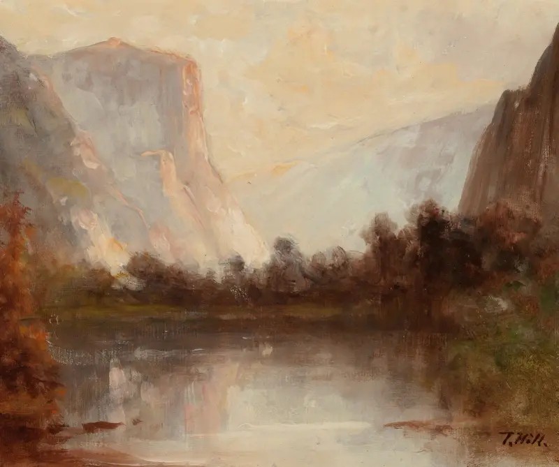 Yosemite Valley – nr 1 av Thomas Hill