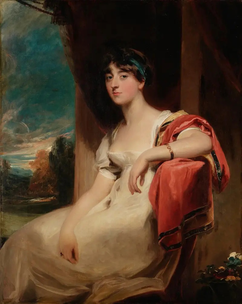 Miss Harriet Clements av Sir Thomas Lawrence