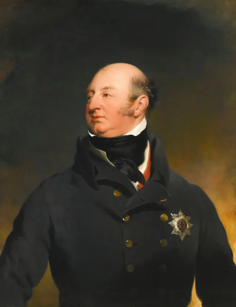 Porträtt av H.R.H. prins Frederick Augustus, hertig av York av Sir Thomas Lawrence