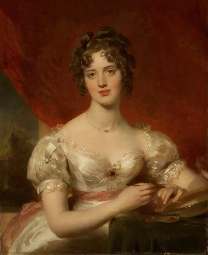Porträtt av Mary Anne Bloxam (senare Mrs. Frederick H. Hemming) av Sir Thomas Lawrence
