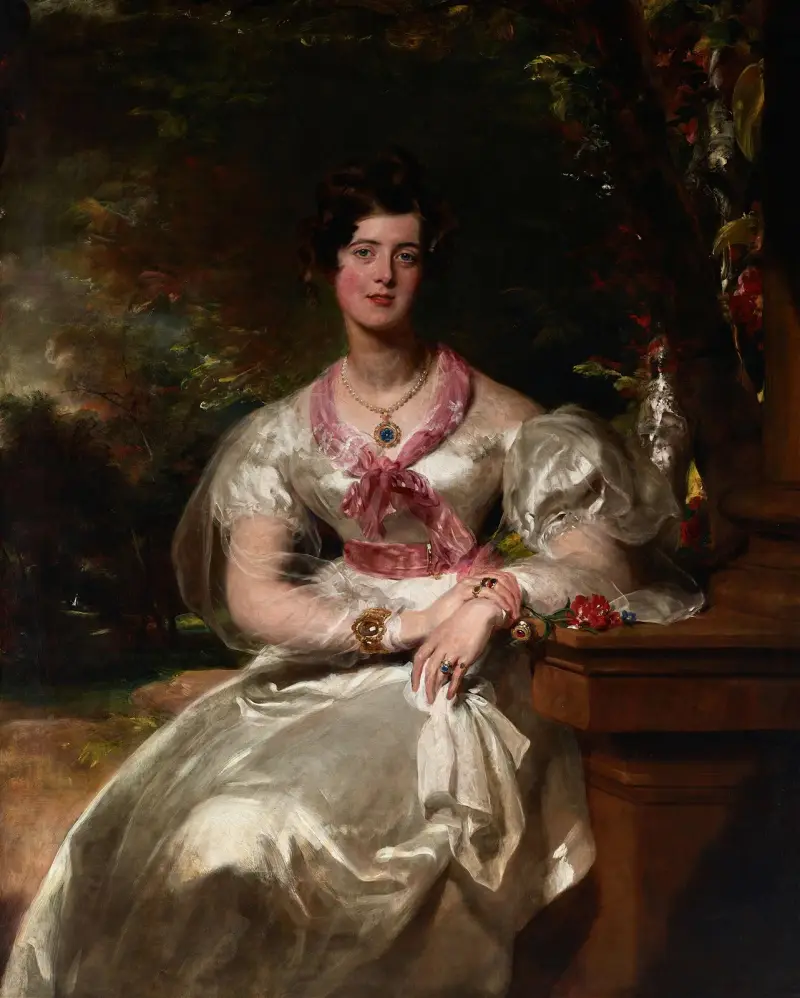 Porträtt av Mrs. Seymour Bathurst av Sir Thomas Lawrence
