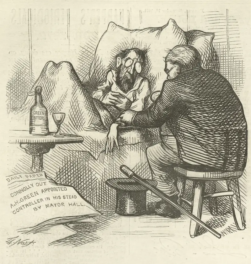 Eine furchtbare Dosis von Thomas Nast